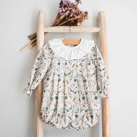 Pukatuka Pleated Floral Romper