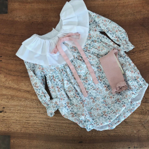Pukatuka Fall Floral Romper