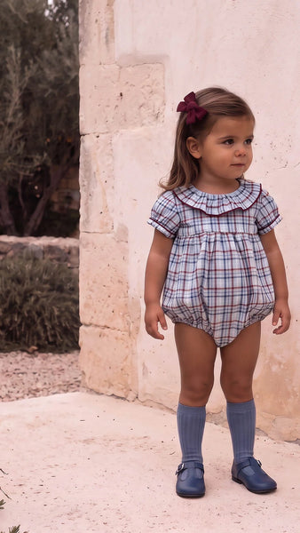Pukatuka Plaid Romper