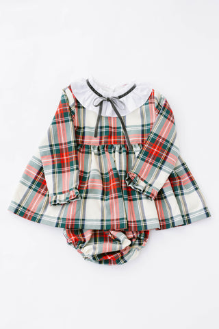 Love George Tartan Bloomer Set