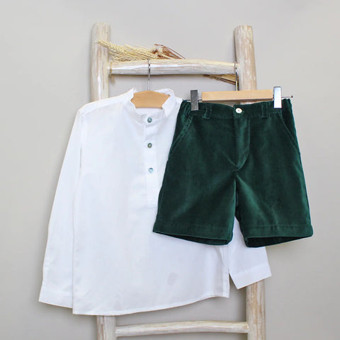 Pukatuka Boys Velvet Shorts
