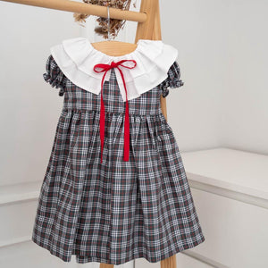 Pukatuka Girls Plaid Dress