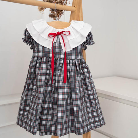 Pukatuka Girls Plaid Dress