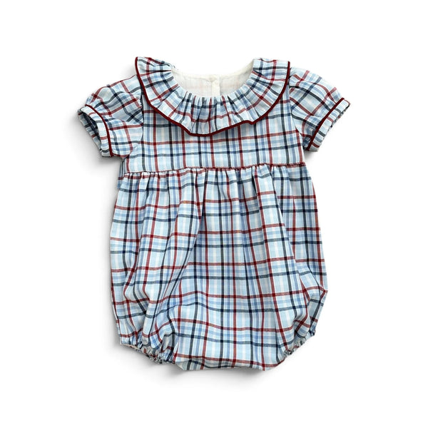 Pukatuka Plaid Romper