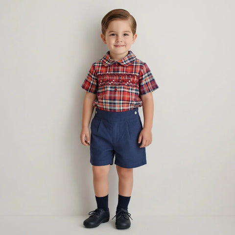 Pukatuka Boys Embroidered Set