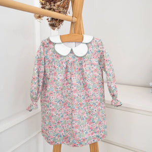 Pukatuka Liberty Scallop Collar Dress