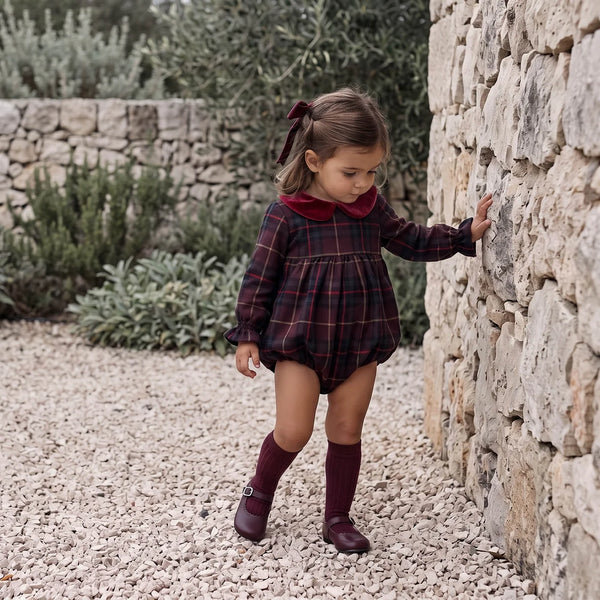 Pukatuka Madison Check Romper