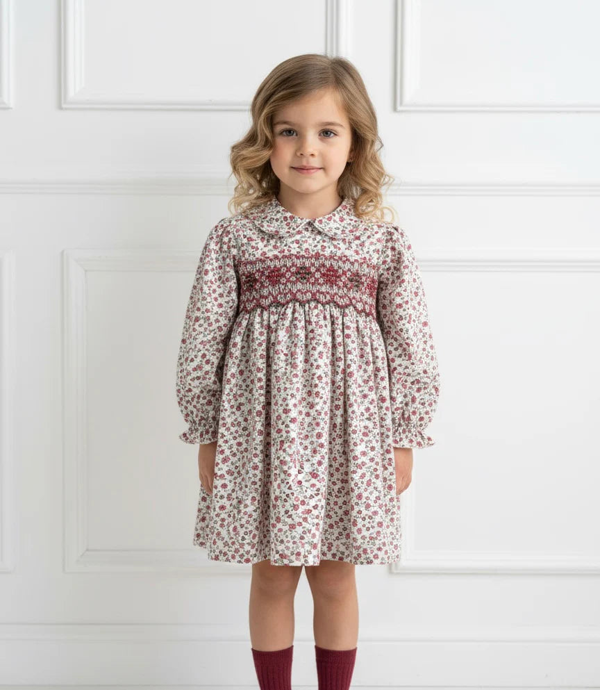 Pukatuka Floral Embroidered Dress