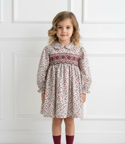 Pukatuka Floral Embroidered Dress