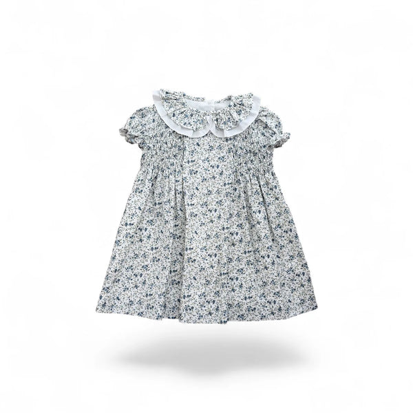 Pukatuka Blue Fall Floral Dress