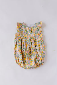Pukatuka Yellow Liberty Romper-Dear James Exclusive