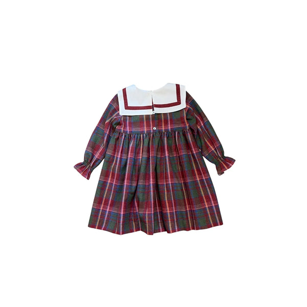 Pukatuka Clementine Tartan Sailor Dress