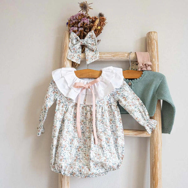 Pukatuka Fall Floral Romper