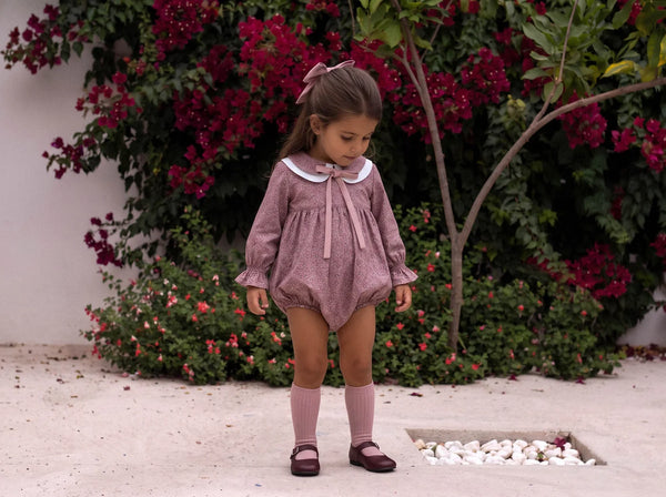 Pukatuka Pink Floral Romper
