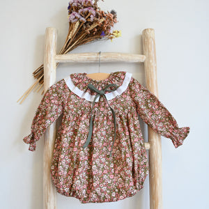 Pukatuka Fall Liberty Floral Romper