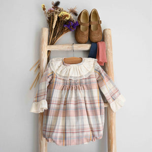 Pukatuka Plaid Romper