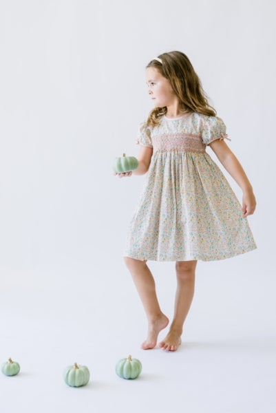 Love George + Pearly Gates Designs Fall Floral Dress