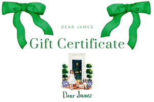 Dear James Gift Card