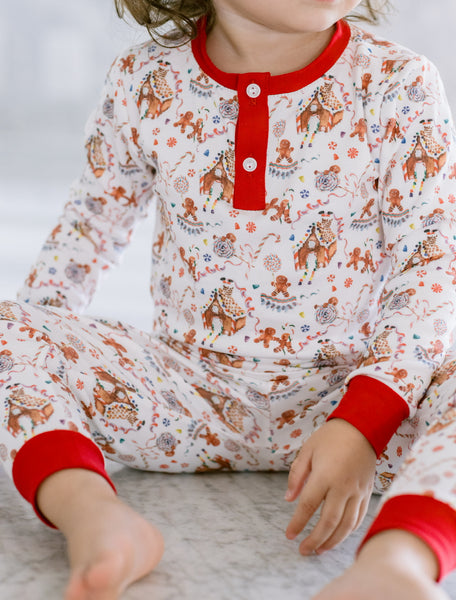 Love George Christmas in Candy Land One Piece Pajamas